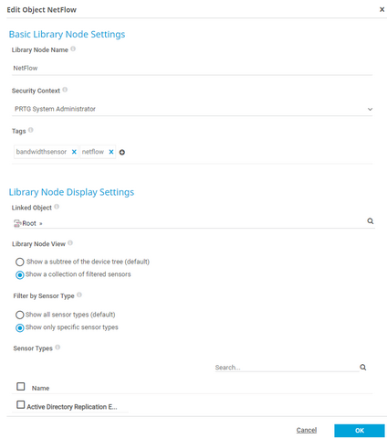 Edit Library Node Display Settings Edit Library Node Display Settings